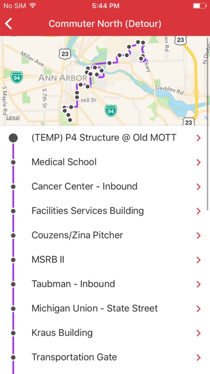 DoubleMap Bus Tracker