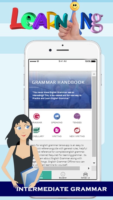 How to cancel & delete English Grammar and Writing Lessons from iphone & ipad 1