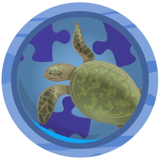Sea Animals Jigsaw Puzzle for Kids iOS App