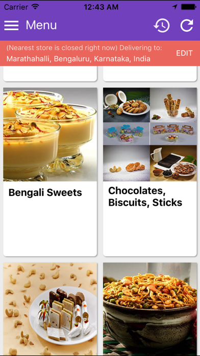 How to cancel & delete Kanti Sweets from iphone & ipad 1