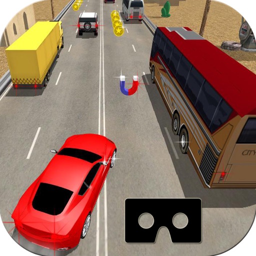 VR Traffic Racing : Car Driver 3D icon