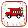 Best Monster Fire Truck Game Coloring Book