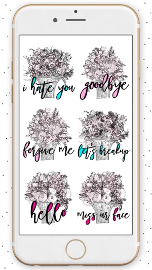 Fake Bouquet Flower Sticker Pack(圖2)-速報App