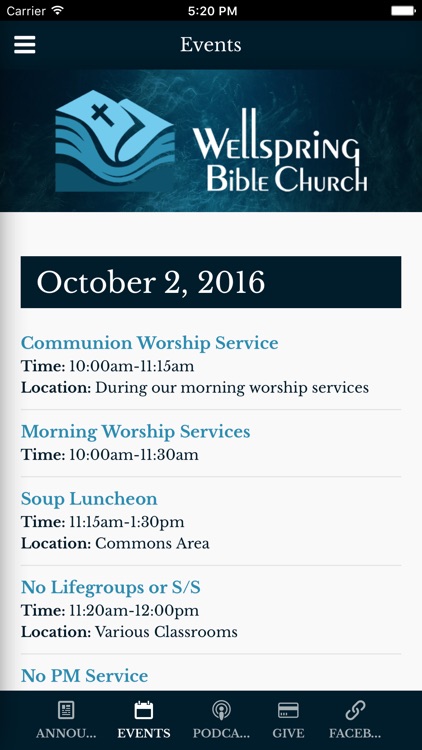 Wellspring Bible Church - Waterford, MI