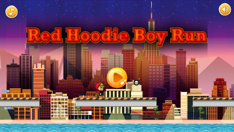 Red Hoodie Boy Run : running and jumping games fun