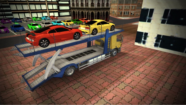 Extreme Truck Driving: Car Transport-er Sim-ulator screenshot-3