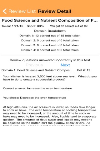 Diet Tech Exam To Go screenshot 4