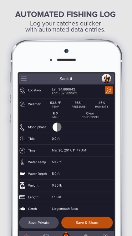 Fatsack Outdoors- Fishing Log, Tackle & Tournament