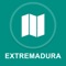 Extremadura, Spain Offline GPS Navigation is developed by Travel Monster 