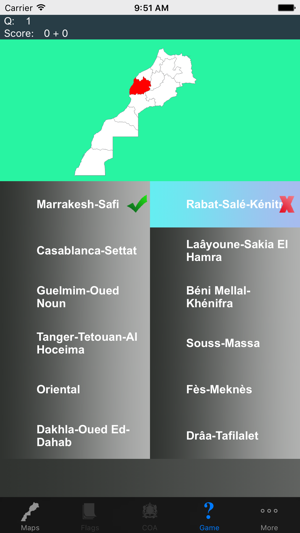 Morocco State Maps and Capitals(圖2)-速報App