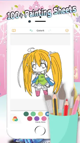 Game screenshot Princess Coloring Drawings Book For Kid apk