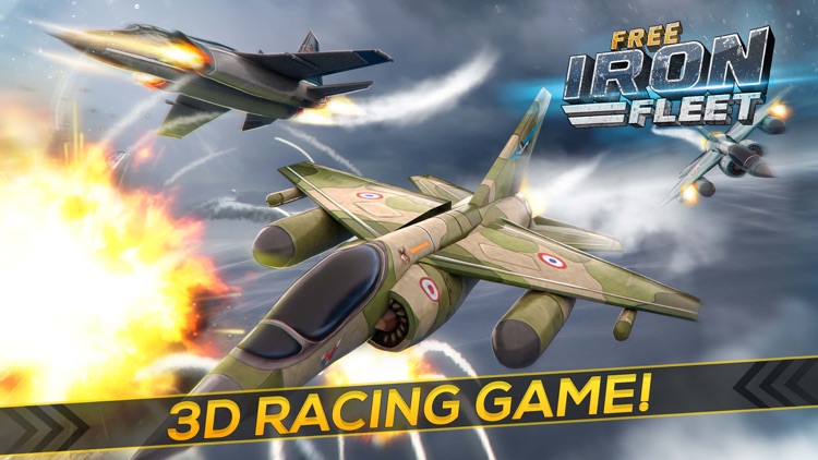 Iron Fleet Free: Air Force Jet Fighter Plane Game