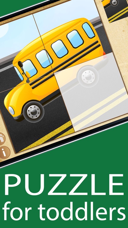 Cars and transport Puzzles - Learning kids games