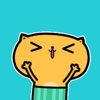 Animated Yellow Cat Stickers For iMessage