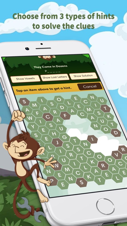 Monkey Wrench - Word Search screenshot-4