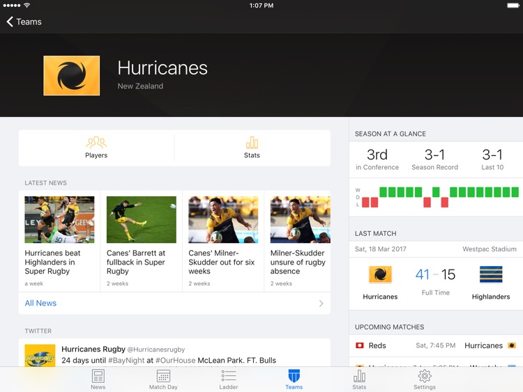 Union Live for iPad