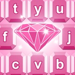 Diamond Keyboard Theme - Fancy Fonts Skins  Emoji