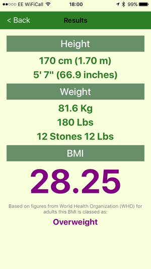 BMI Calc 2