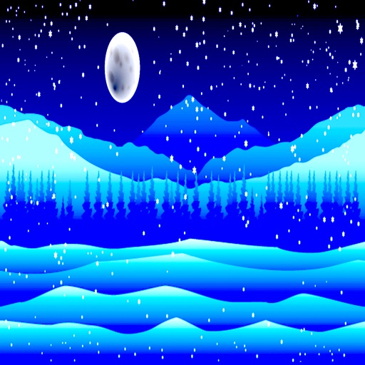 Winter Night Escape Dream Icon