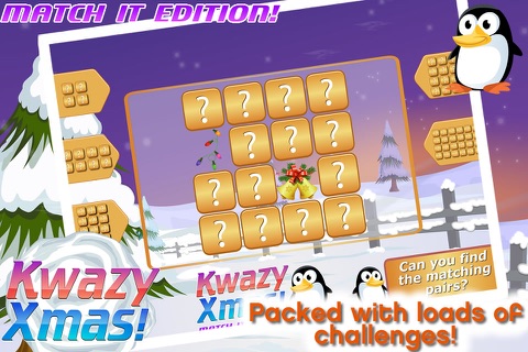 Christmas Games Xmas Challenging Matching Pairs screenshot 4