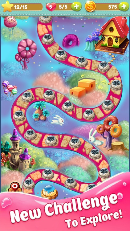 Donut Blast Legend - Yummy Delicious Match 3 Game