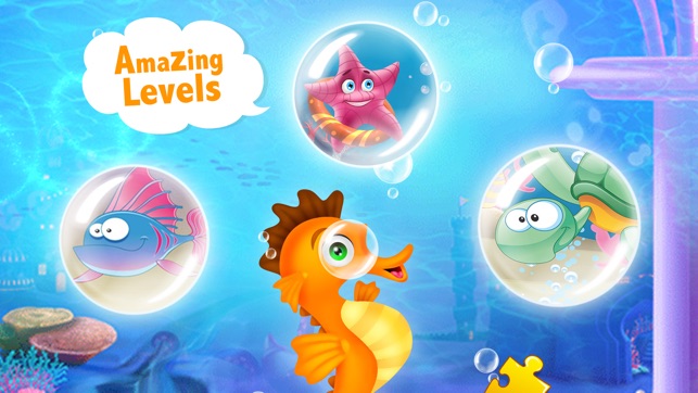 Sea Animal Jigsaw Puzzle for Kids(圖4)-速報App