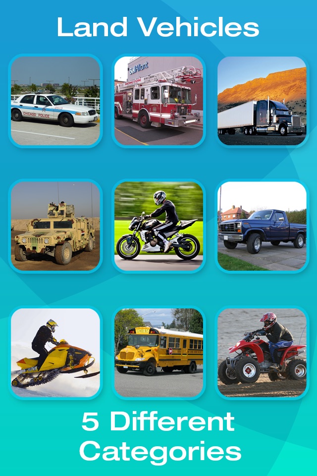 Vehicle Flashcards for Kids, Babies or Toddlers screenshot 4