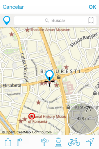 Bucarest on foot : Offline Map screenshot 2