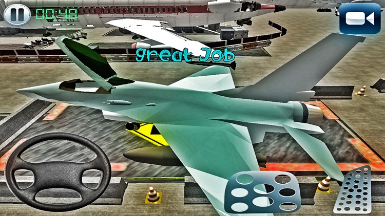 Jet Fighter Parking Airport : Real Simulation Game screenshot-3