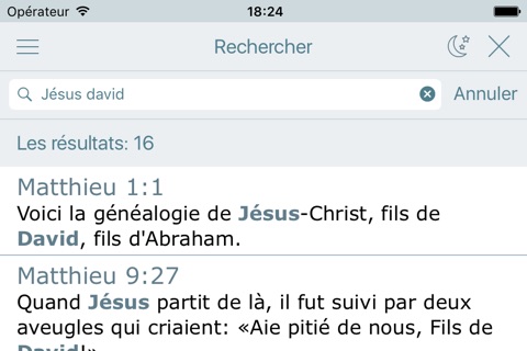 La Bible en Français. L Segond screenshot 4