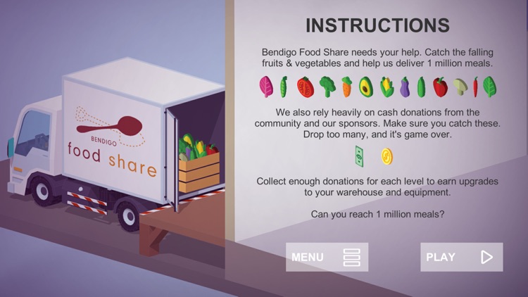 Bendigo Foodshare Million Meals screenshot-0