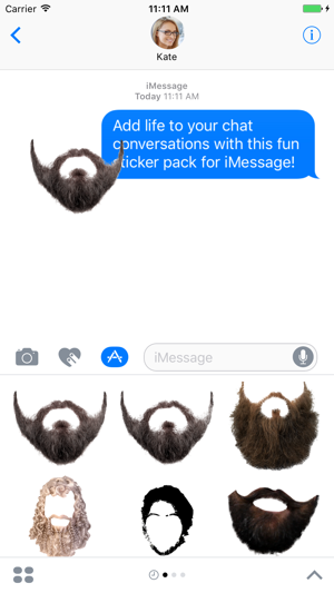 Beard and Mo Sticker Pack(圖1)-速報App