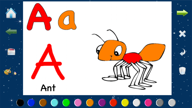 Alphabet Animal Coloring Pages With Painting ABC(圖1)-速報App