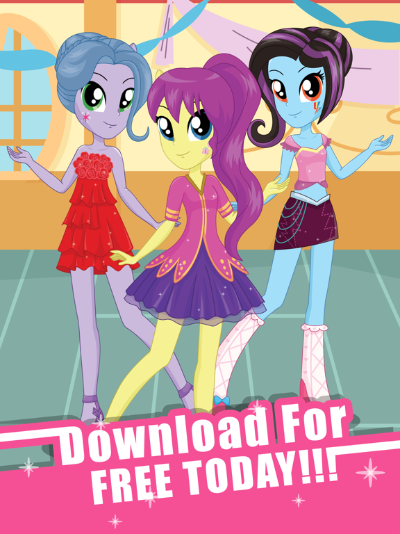 Игра Pony Dress Up Game Girls 2 - My Little Equestria