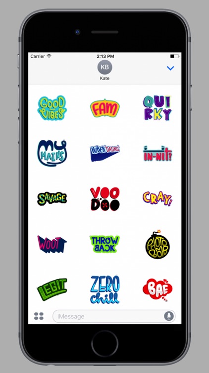 Trendy Lingo Stickers