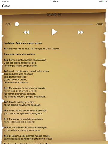Biblia: Salmos con Audio screenshot 3