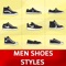 For lovers of shoes we bring an App full of designs, colors and shapes of men's footwear