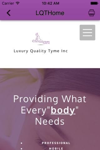 Luxury Quality TymeInc screenshot 3