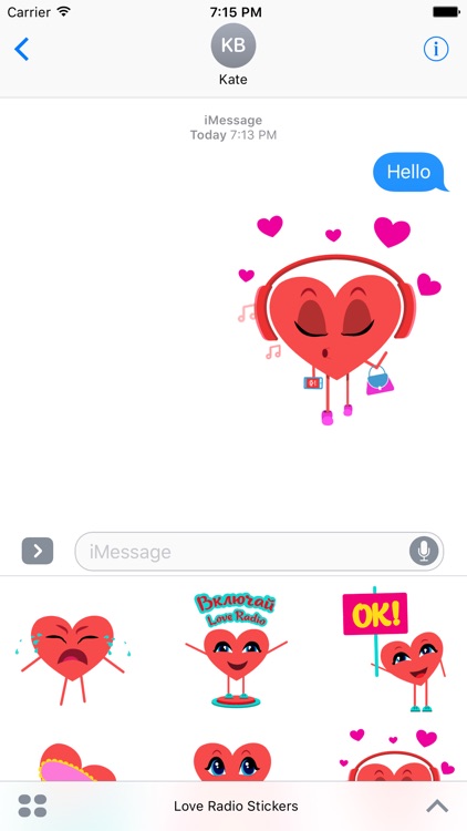 Love Radio Stickers