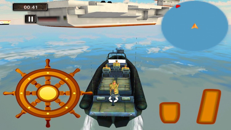 Military Boat Sea Border – Ship Sailing Game Sim