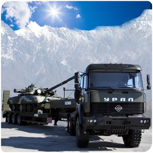 New Army Truck Cargo Transport