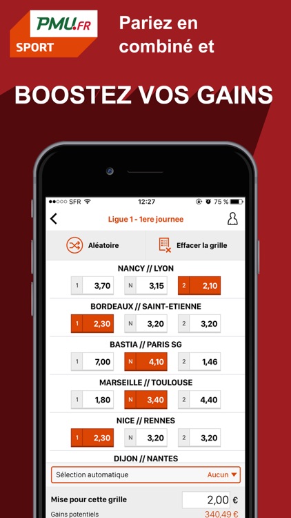 PMU Sport - Paris sportifs