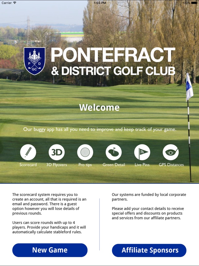 Pontefract & District Golf Club - Buggy(圖1)-速報App