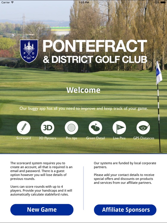 Pontefract & District Golf Club - Buggy