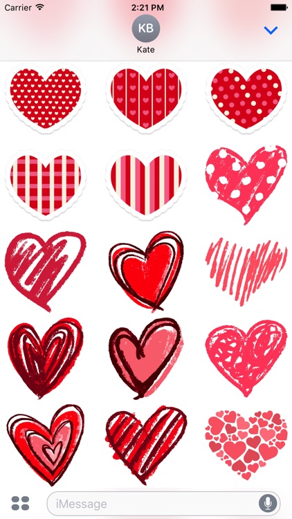 Love Stickers #2 for iMessage screenshot-3
