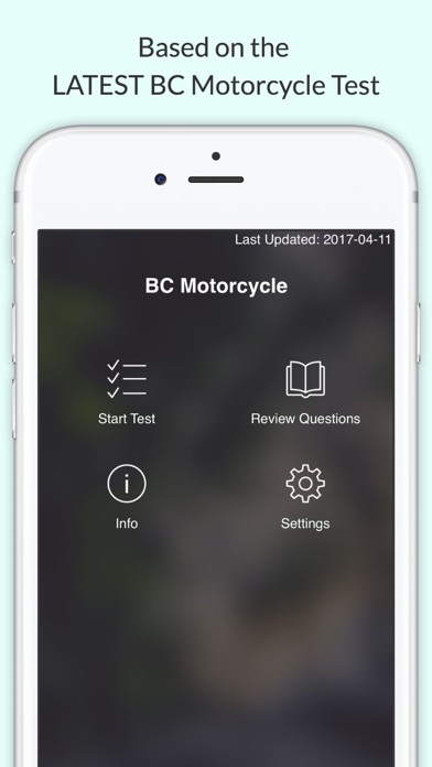 How to cancel & delete BC Motorcycle Test from iphone & ipad 3