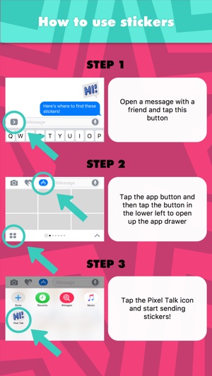 Pixel Talk stickers by Carterson(圖2)-速報App