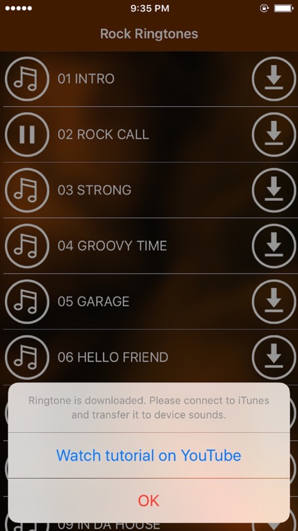 Rock Ringtones – Cool popular melodies for free screenshot-3