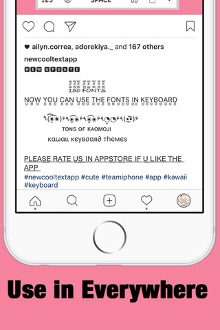 New Cool Text: Fonts FX,Emoji Font & Font Keyboard screenshot 4