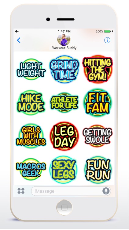 Beast Mode Workout Motivation Sticker Pack screenshot-3